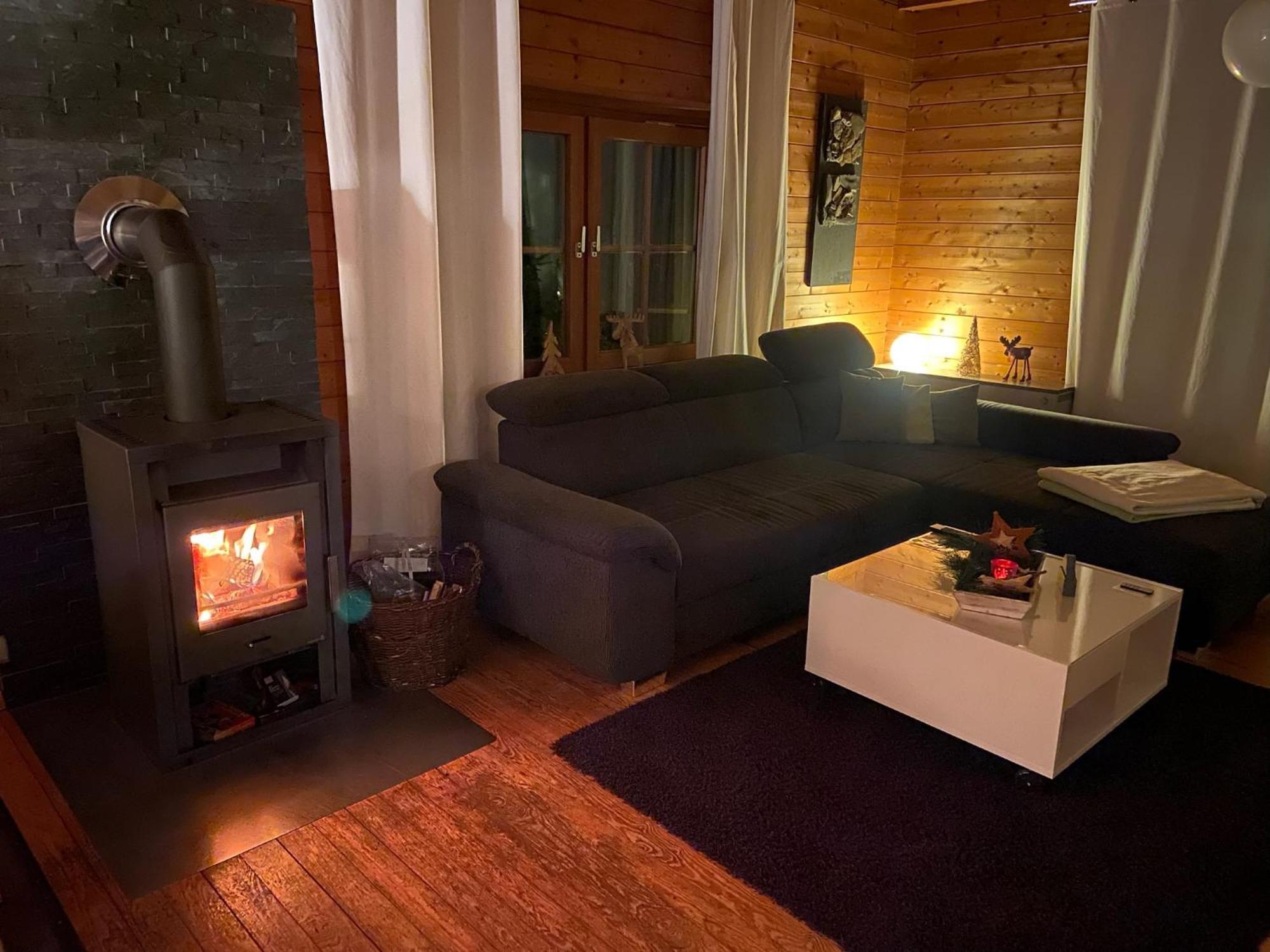 Blockhaus Ferienzauber II Villa Bromskirchen Kültér fotó
